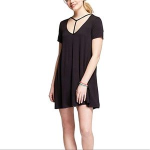 New Black Tee Shirt Dress Small